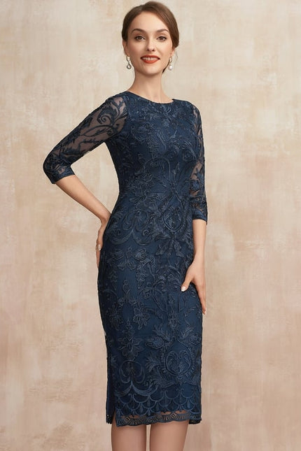 Robe Chic Écru Dentelle - gallery 3