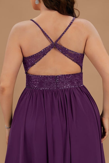 Robe Chic Élégance Pourpre - gallery 7