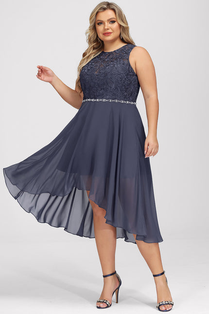 Robe Chic Élégance Verte Flottante - gallery 8