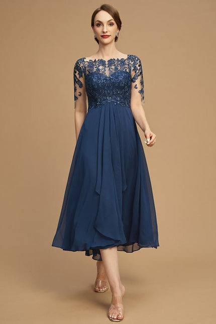 Robe Chic Élégance Ondulée - gallery 5