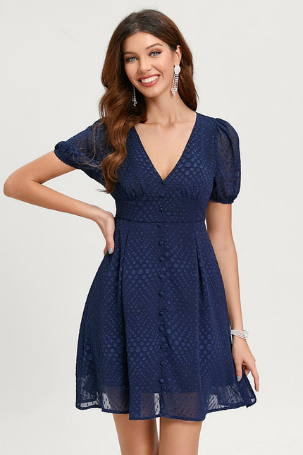 Robe Chic Courte Marine - gallery 3