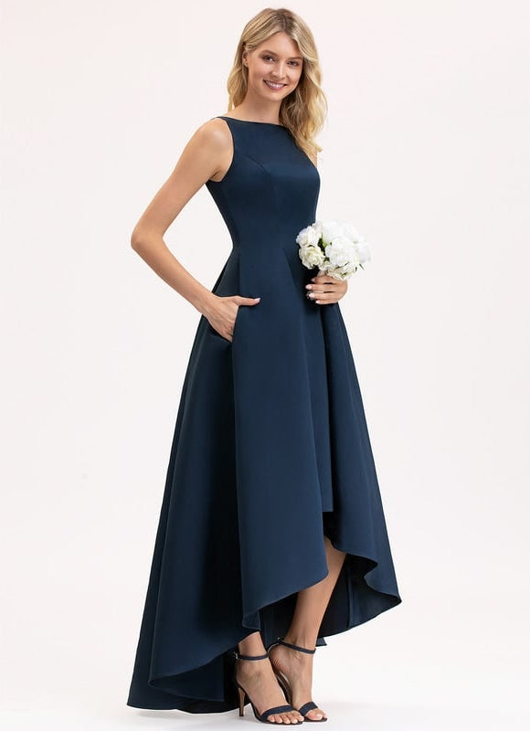 Robe Chic Satinée Lune Céleste - gallery 2