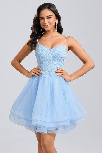 Robe Chic Tulle Azur - gallery 2