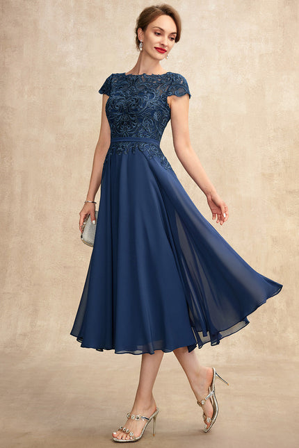 Robe Chic Flottante Mauve - gallery 5