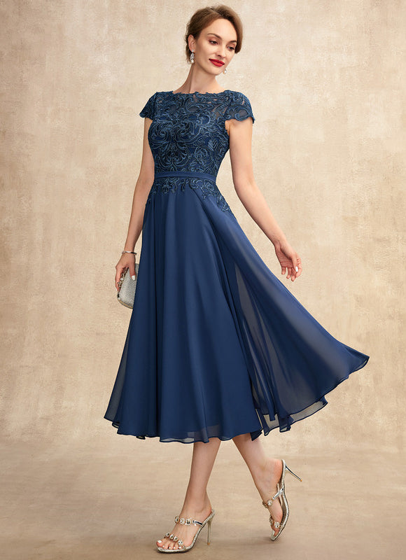 Robe Chic Flottante Mauve - gallery 5