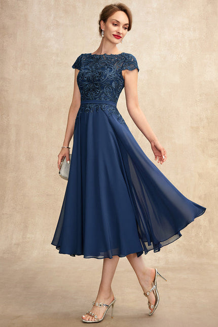 Robe Chic Flottante Mauve - gallery 5