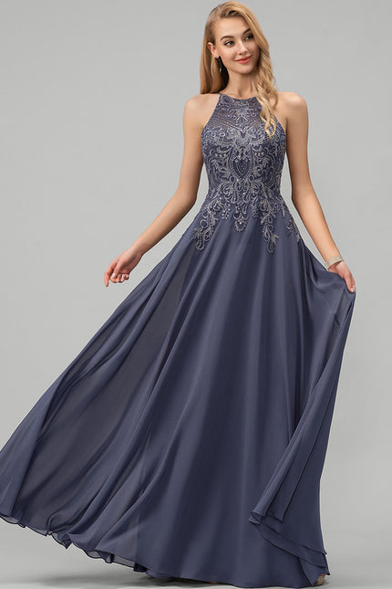 Robe Chic Aérienne Grise - gallery 1