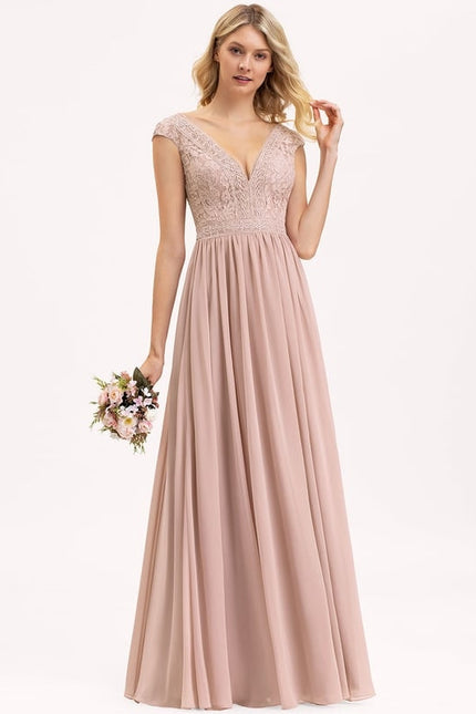 Robe Chic Élégance Rosée