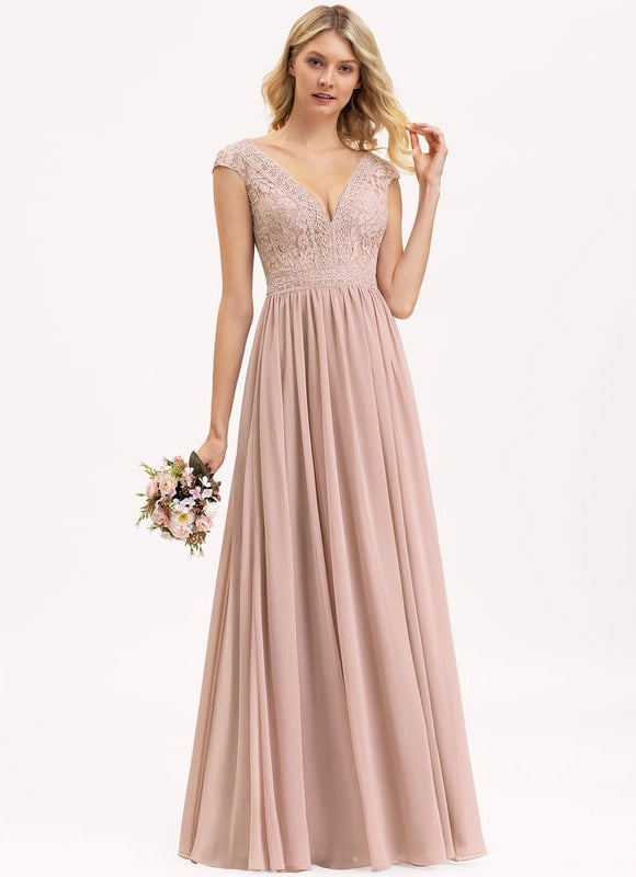 Robe Chic Élégance Rosée