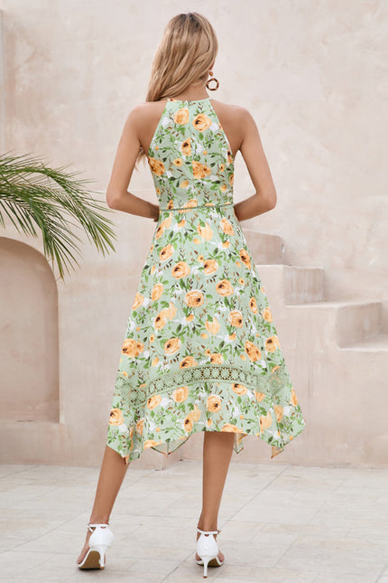 Robe Chic Trapèze Verte - gallery 2