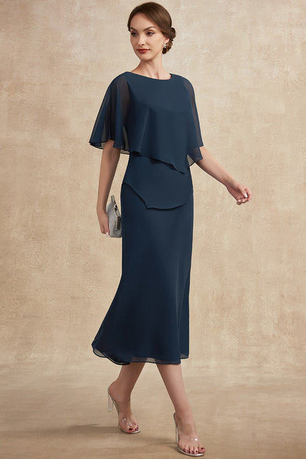 Robe Chic Élégance Marine Fluidité - gallery 5