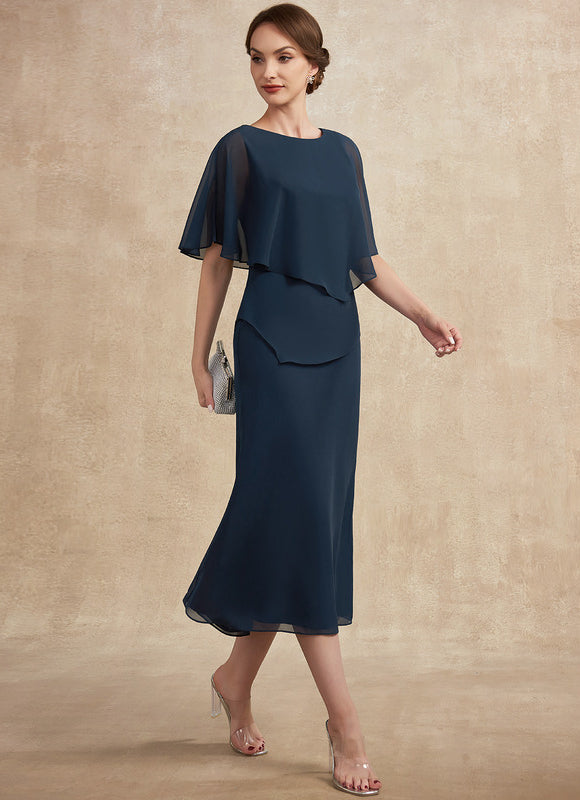 Robe Chic Élégance Marine Fluidité - gallery 5