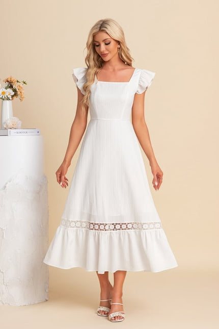 Robe Chic Écrue Rétro - gallery 2