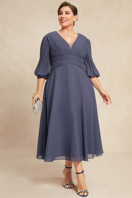 Robe Chic Chiffon Marine - gallery 8