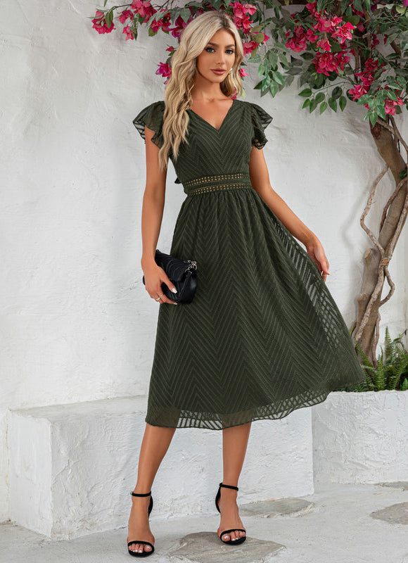Robe Chic Viscose Ondulée - gallery 5