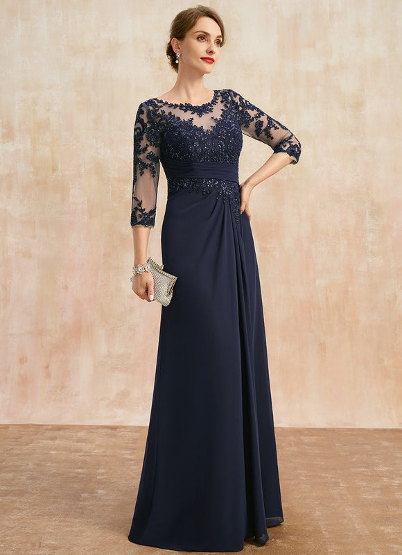 Robe Chic Velours Nautique - gallery 4