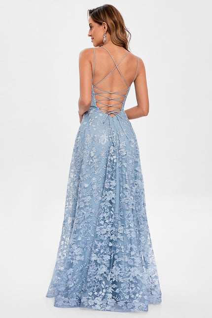 Robe Chic Fleurie Céleste - gallery 5