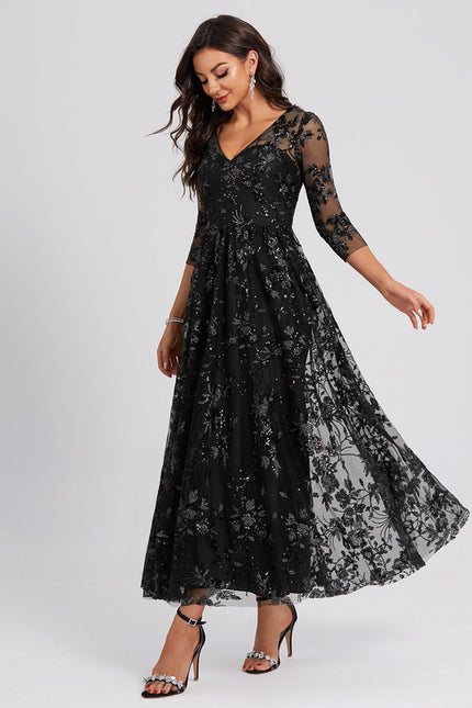 Robe Chic Chic Pailleté Vaporeuse - gallery 2