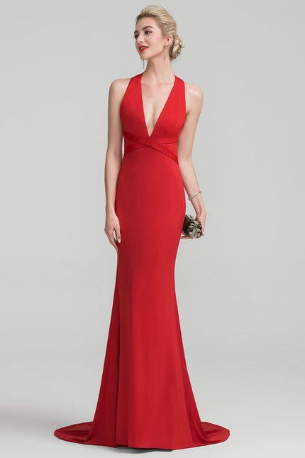 Robe Rouge Soiree Chic - gallery 3