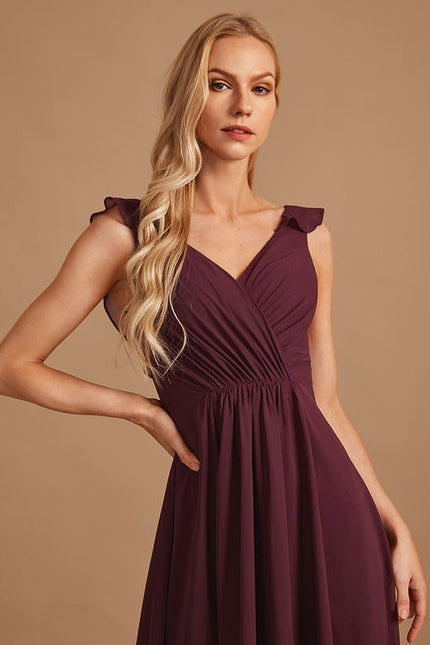 Robe Chic Fluide Bleu Nuit - gallery 4