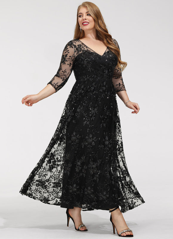 Robe Chic Chic Pailleté Vaporeuse - gallery 8