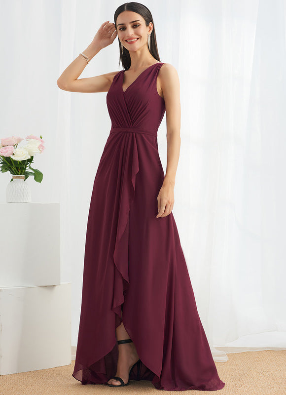 Robe Chic Mousseline Asymétrique - gallery 3