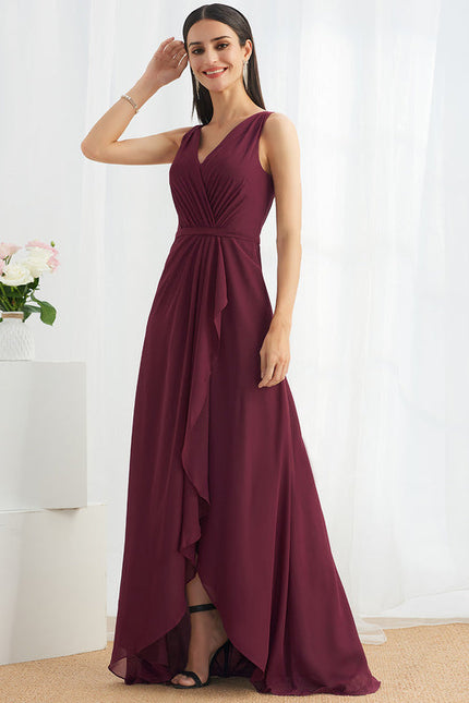 Robe Chic Mousseline Asymétrique - gallery 3