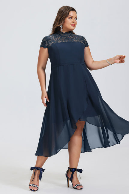 Robe Chic Fluide Bleu - gallery 6