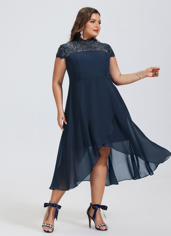 Robe Chic Fluide Bleu - gallery 6