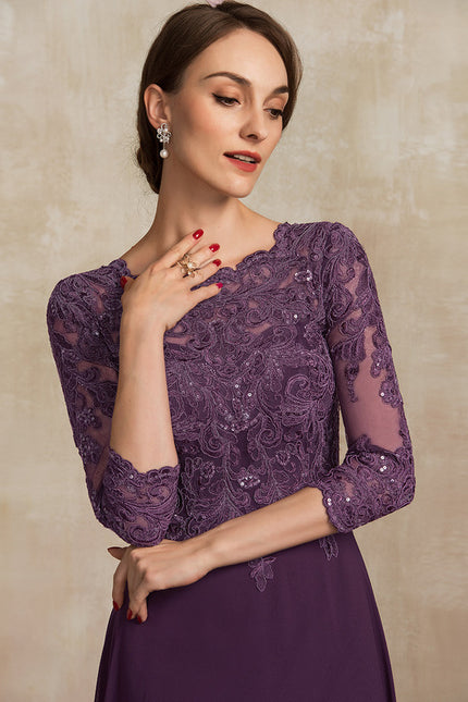 Robe Chic Aérienne Grise - gallery 3