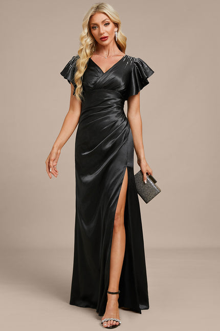 Robe En Soie Chic Longue