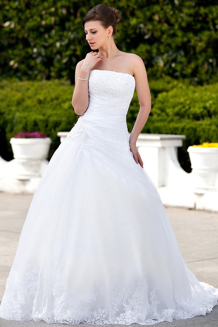 Robe Chic Mariée Satinée