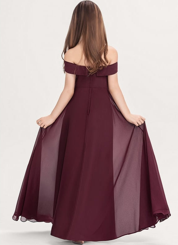 Robe Chic Bordeaux Évasée - gallery 2