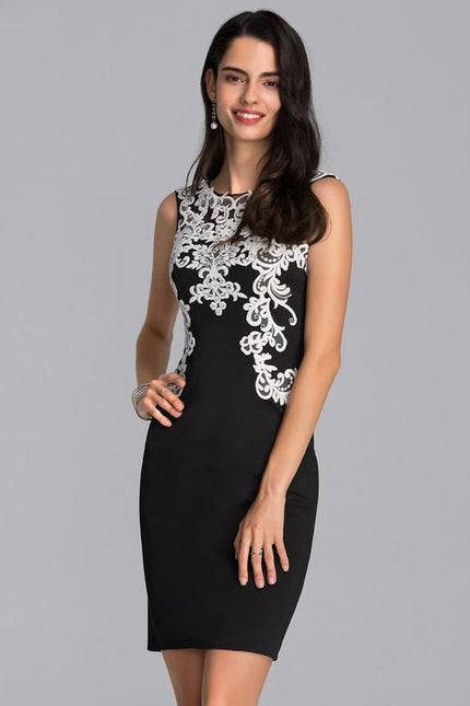 Robe Chic Noir Et Blanc Chic - gallery 1
