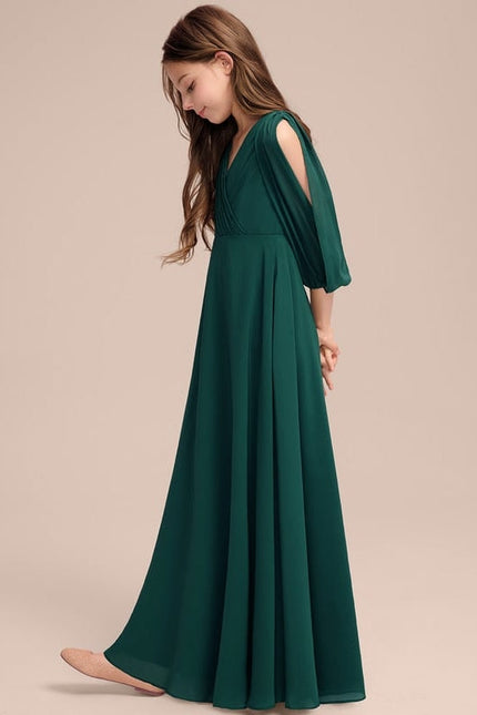 Robe Chic Longue Chiffon Junior - gallery 2