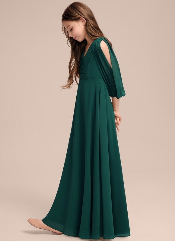 Robe Chic Longue Chiffon Junior - gallery 2