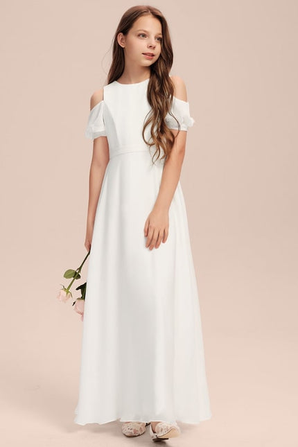 Robe Chic Épure Blanche - gallery 5