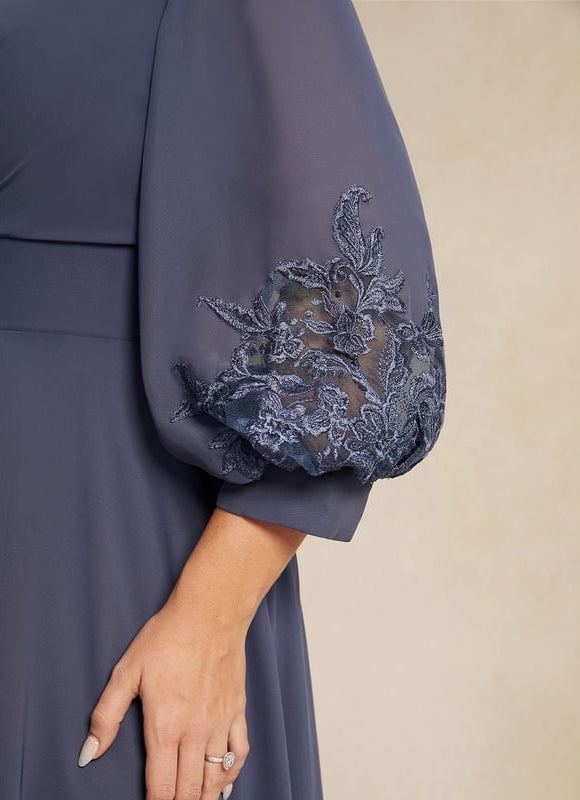 Robe Chic Bleu Sombre Chic - gallery 8