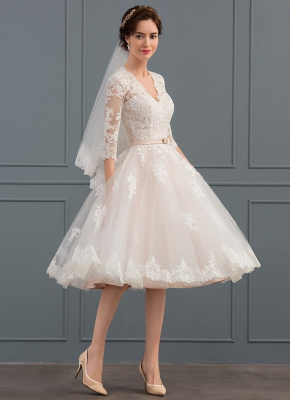 Robe Chic Tulle Éclat - gallery 1