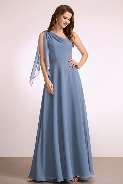 Robe Chic Asymétrique Rose - gallery 3