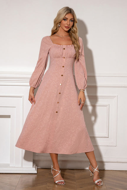 Robe Chic Midi Rose Boutonnière - gallery 4