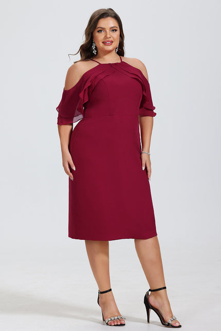 Robe Chic Cocktail Volants - gallery 7