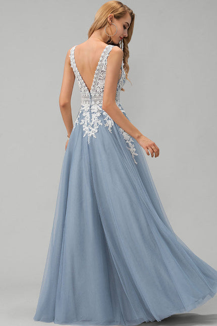 Robe Chic Glamour Tulle Longueur - gallery 3