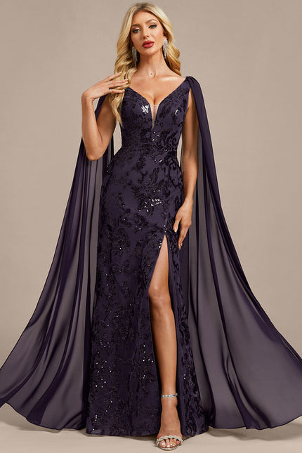 Robe Chic Cape Pailletée - gallery 2