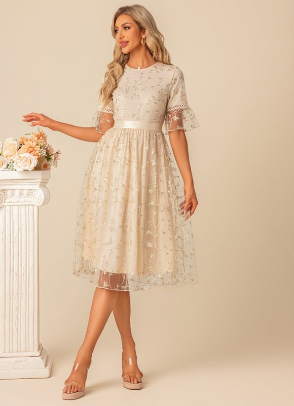 Robe Boheme Chic Beige - gallery 5