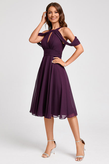Robe Chic Éclat Violet - gallery 3