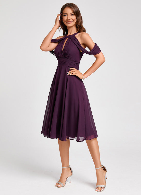 Robe Chic Éclat Violet - gallery 3
