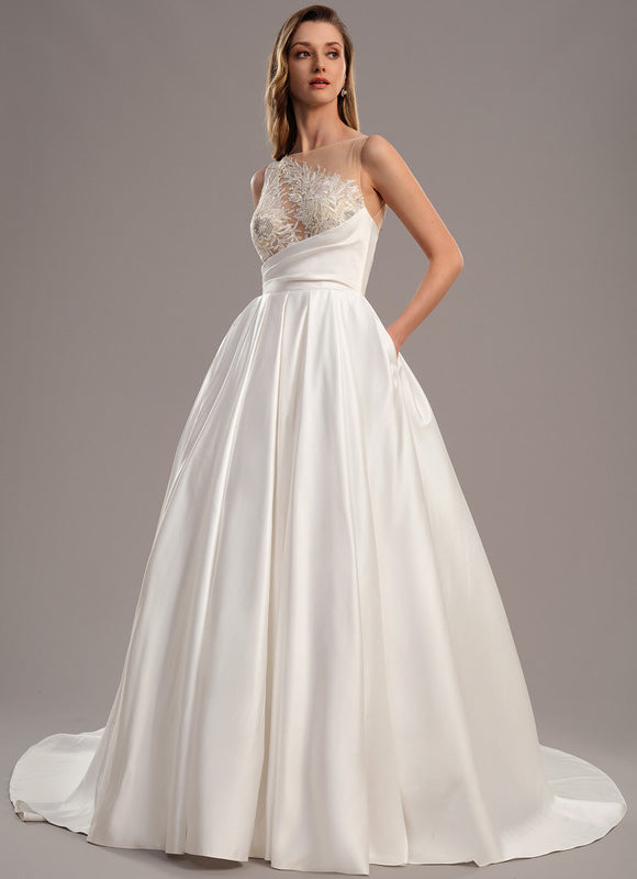 Robe Chic Satin Éclat Raffiné - gallery 1