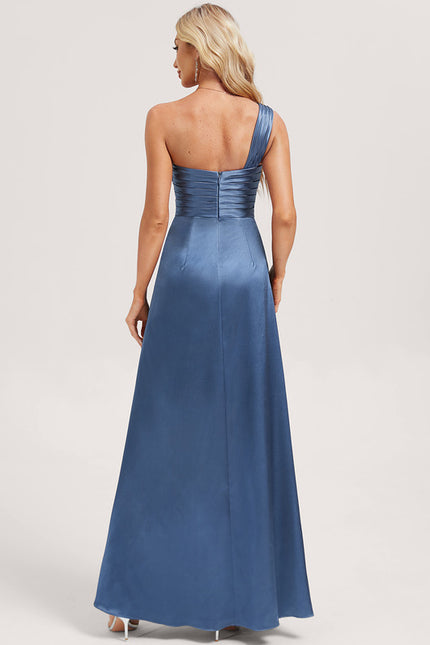 Robe Chic Satinée Éclipse Céleste - gallery 4