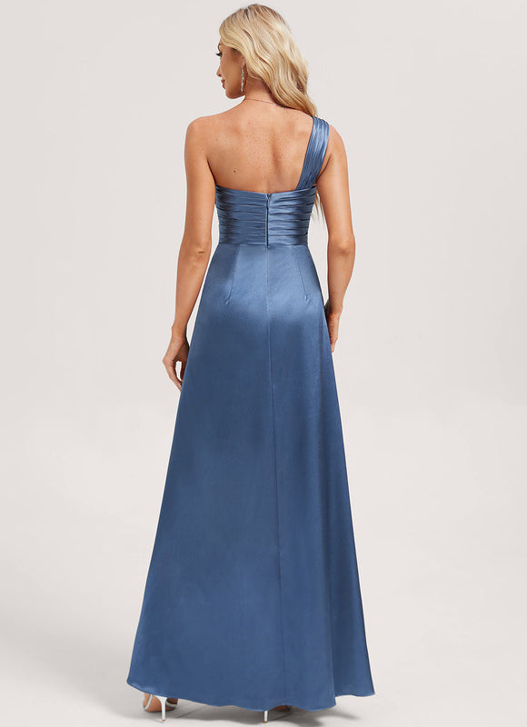 Robe Chic Satinée Éclipse Céleste - gallery 4